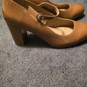 Torrid Tan Block Heel Shoes
